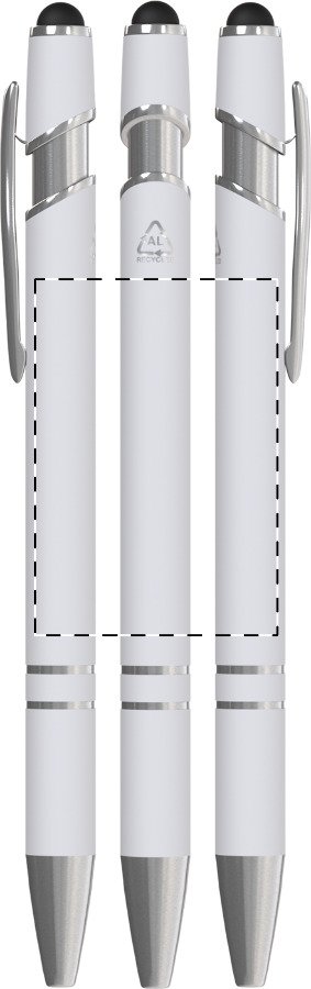 Sinistra: W:23 mm x H:50 mm x D:0 mm
