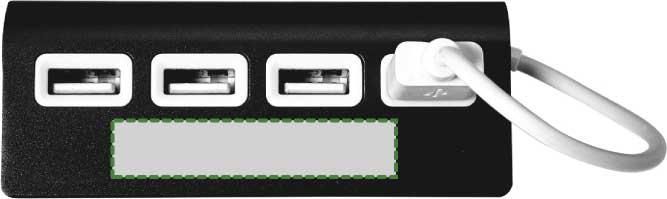Parte frontale: 50mm x 10mm