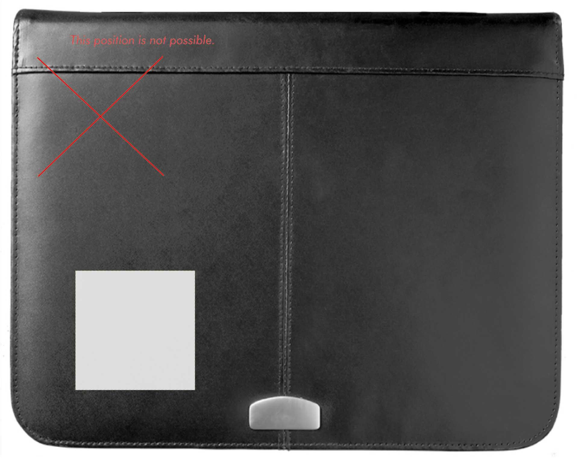 Parte frontale: 70mm x 70mm