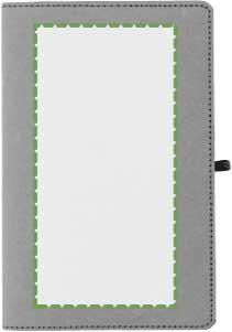 Parte frontale: 90mm x 180mm