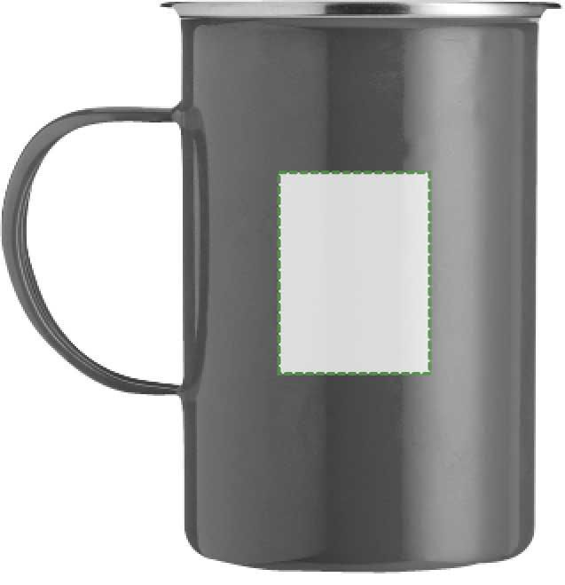 A destra della maniglia: 30mm x 40mm
