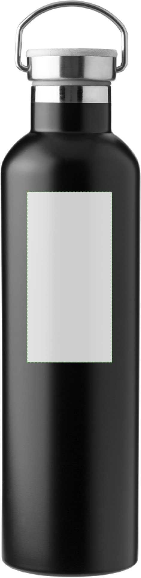 Sul lato fronte: 50mm x 100mm