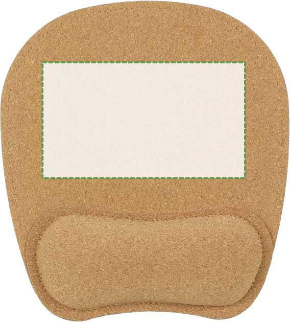 Parte frontale: 140mm x 80mm