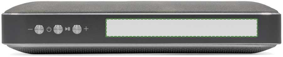 Parte superiore: 85mm x 10mm