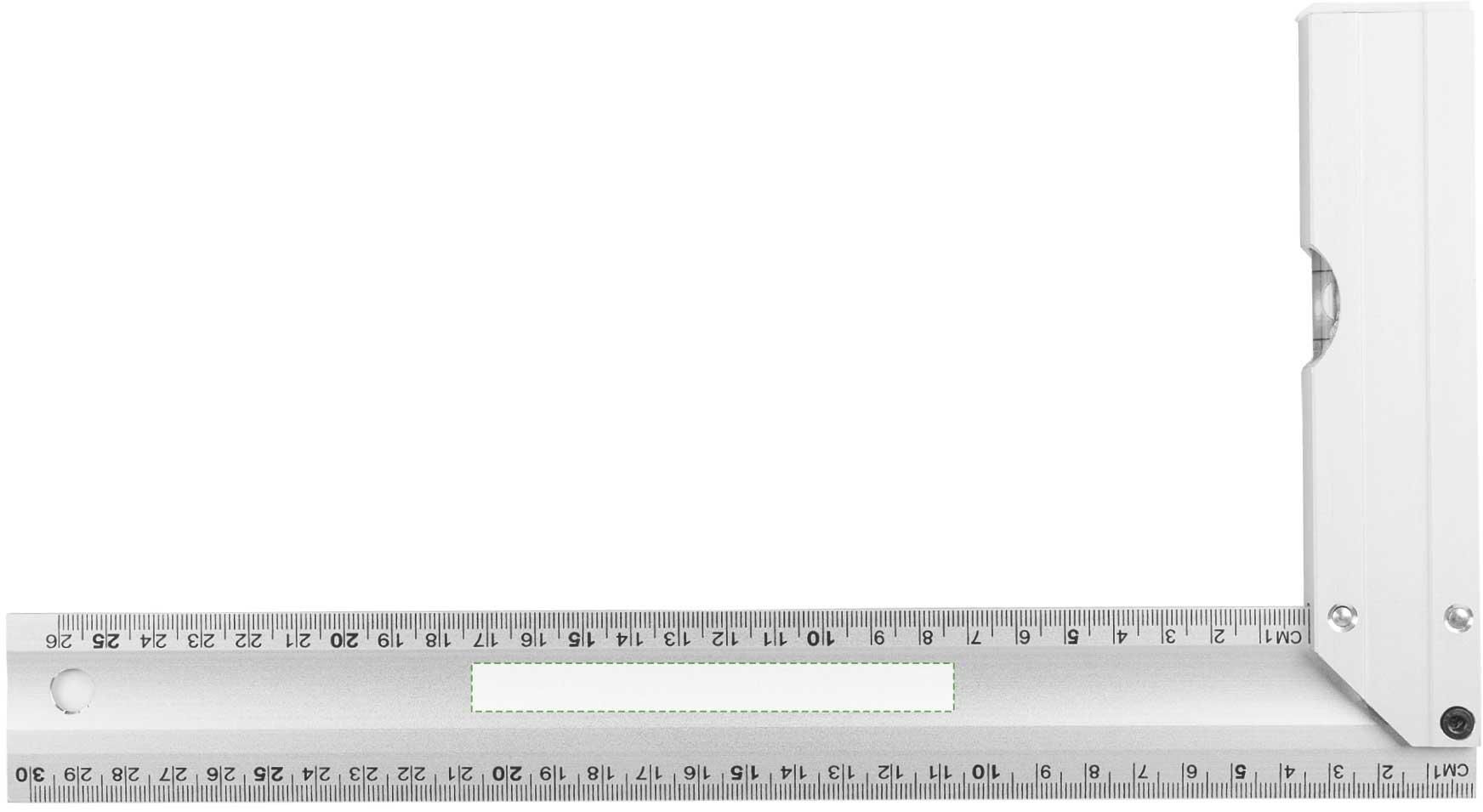 Parte frontale: 100mm x 10mm