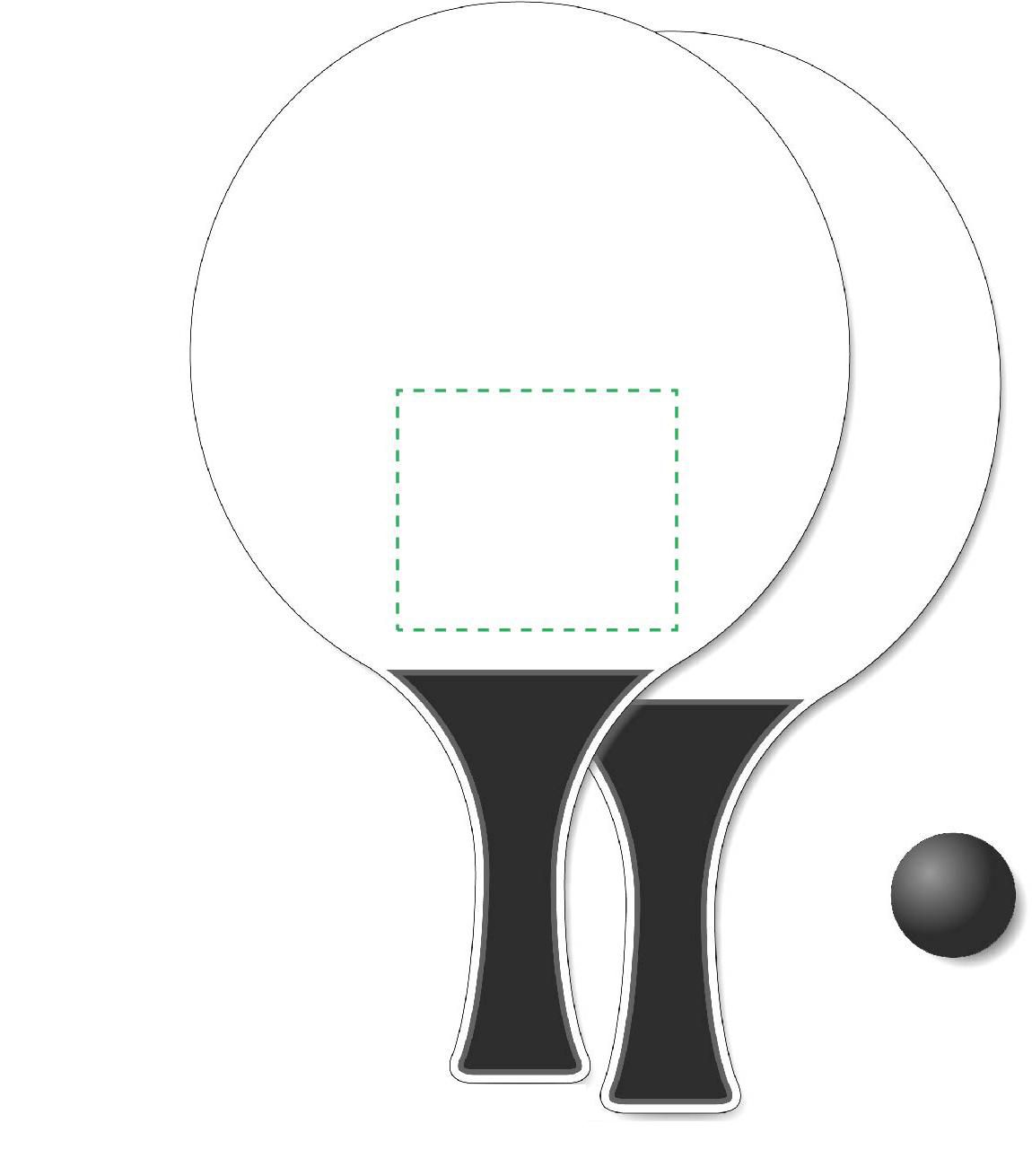 Racchettone 2 fronte: 55mm x 35mm