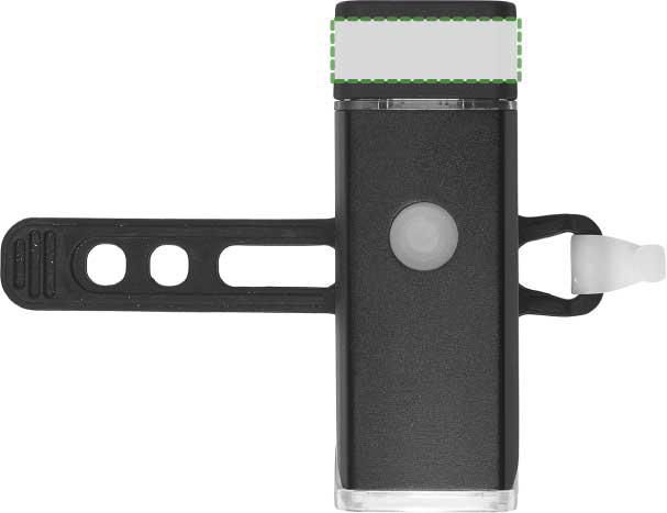 Parte superiore: 30mm x 10mm