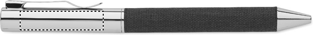 Penna lato sinistro: 35x8 mm