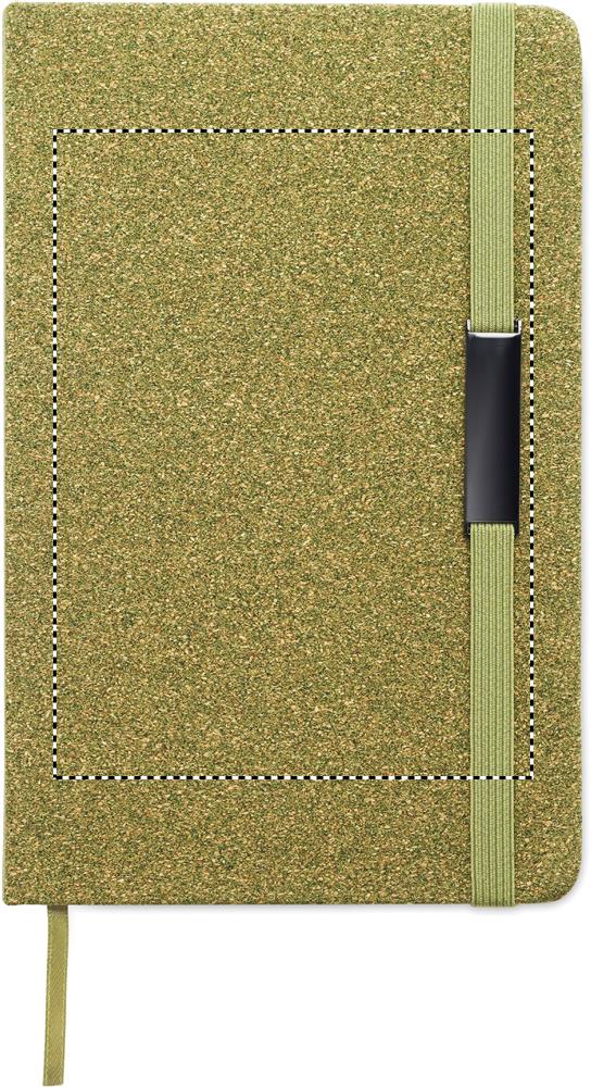 Notebook back: 110 x 149 mm