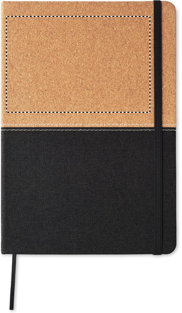 Block notes parte superiore: 120x80 mm