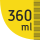 360 ml
