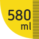 580 ml