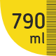 790 ml