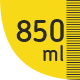850 ml