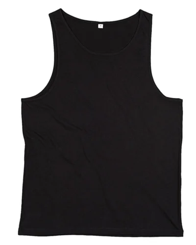 Canotta Uomo Organic One Drop Armhole 150g, 100% Cotone Black