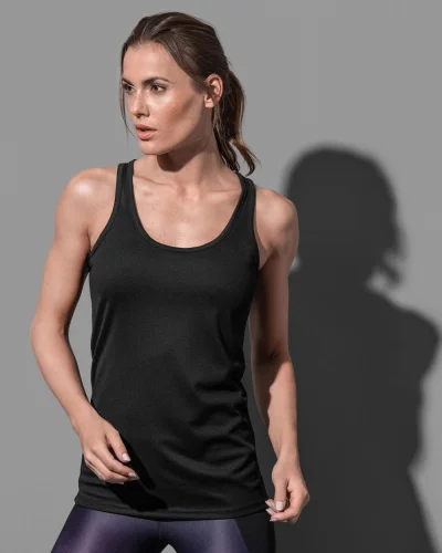 Tank Top Donna Active 140, 100% Poliestere