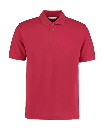 Polo uomo Classic Fit Superwash 60° Kariban grigia, poliestere cotone Red