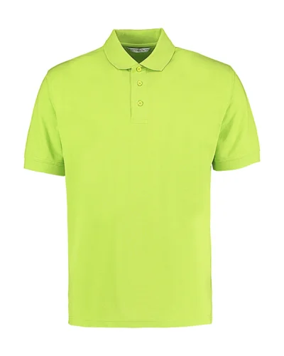 Polo uomo Classic Fit Superwash 60° Kariban grigia, poliestere cotone Lime