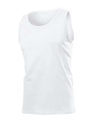 Canotta uomo cotone 155g, girocollo casual  vari colori