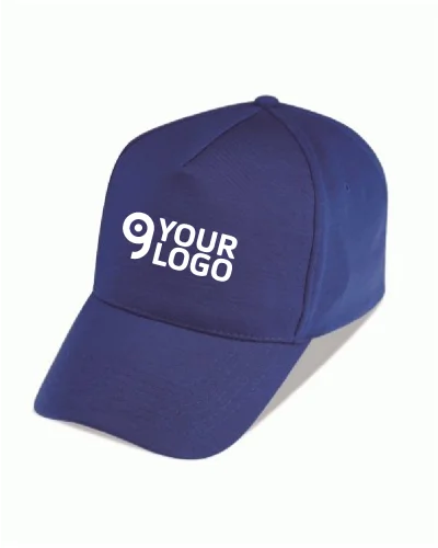 Cappellino Golf 5 Pannelli Regolabile con chiusura in Velcro
