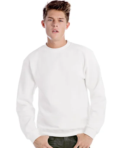Felpa Girocollo Regular in cotone e poliestere, personalizzabile