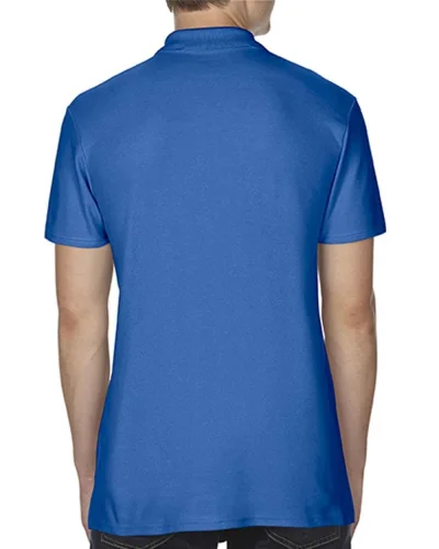 Polo Softstyle Sapphire S in 100% Cotone Piquè Regular No Label