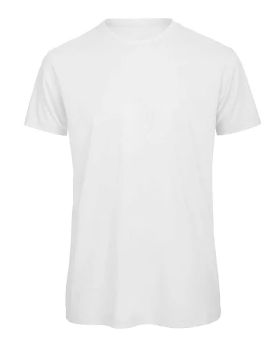 B&C Inspire T-shirt Uomo 100% cotone bio 140g No Label Medium Fit