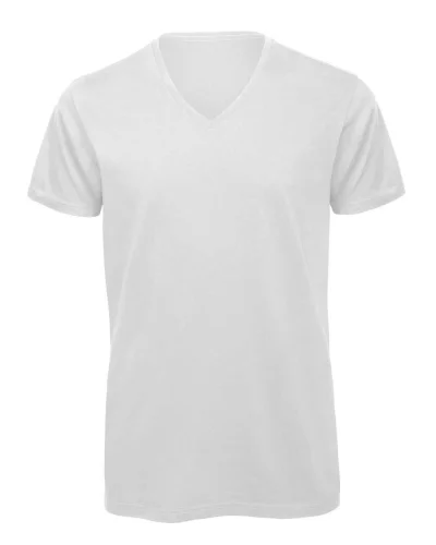 B&C T-shirt Inspire V Uomo 100% Cotone Bio, Regular, No Label