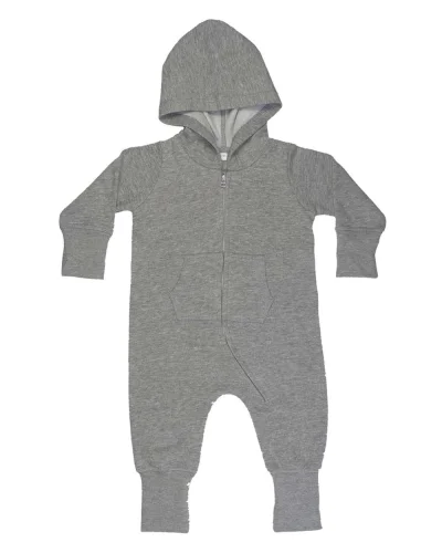 Tuta All-in-One Neonato, Cotone Bio, Dusty Blue