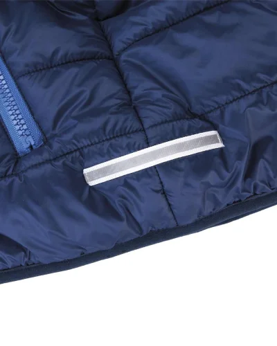 Gilet Junior imbottito, caldo, impermeabile, riflettente