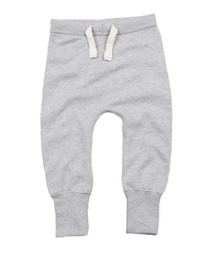 Pantaloni felpa uomo Pavia made in Italy, cotone blu Heather Grey Melange