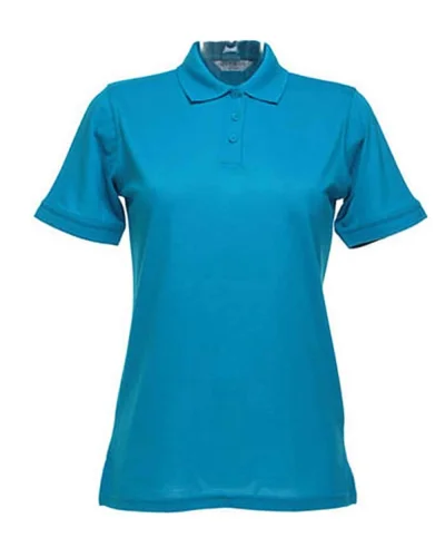 Polo donna Klassic Superwash 60° Turquoise