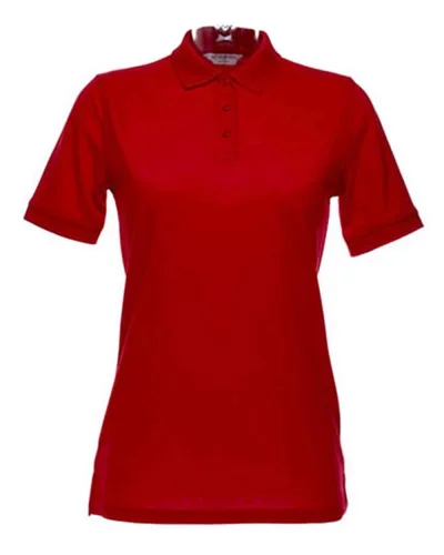 Polo donna Klassic Superwash 60° Red