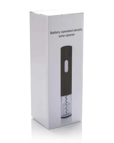 Cavatappi elettrico Zupro nero opaco con ricarica USB veloce