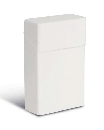 Portasigarette in silicone  colorato, leggero e resistente Bianco