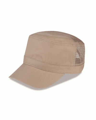 Cappellino militare mesh con chiusura in velcro