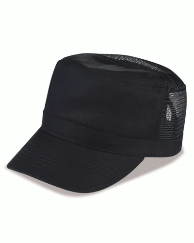 Cappellino militare mesh con chiusura in velcro
