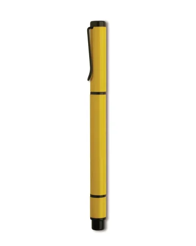 Penna a sfera con evidenziatore Giallo