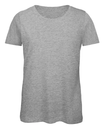 T-shirt donna B&C cotone organico 140g, girocollo, no label