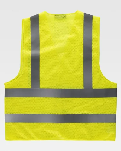 Gilet alta visibilità Classe 2 EN ISO 20471 in poliestere