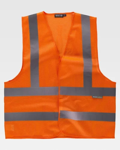 Gilet alta visibilità Classe 2 EN ISO 20471 in poliestere