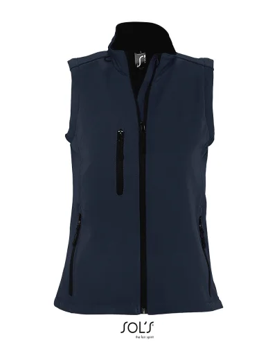Gilet Rallye Donna BMW, 3 Tasche, Regolabile, Elastan Blu Oltremare