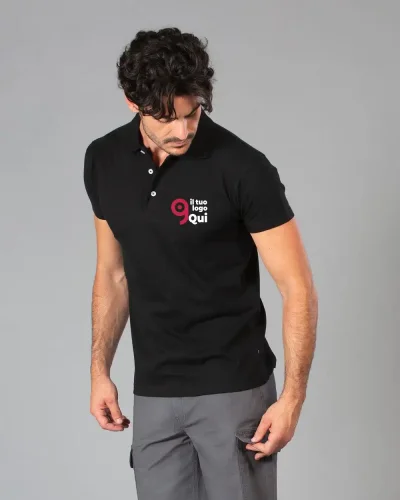 Polo Dubai Man 100% Cotone Pettinato - Manica Corta, Regular Fit