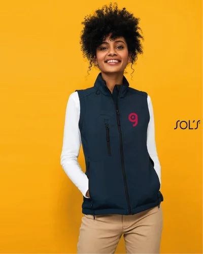Gilet Rallye Donna BMW, 3 Tasche, Regolabile, Elastan