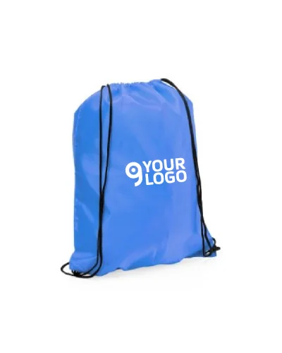 Sacca Zaino Spook poliestere 34x42 cm, corde nere, vari colori