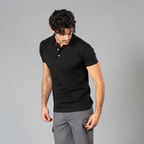 Polo Dubai Man 100% Cotone Pettinato - Manica Corta, Regular Fit