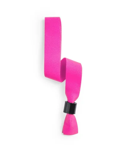 Braccialetto Plasker in poliestere, leggero Fuxia