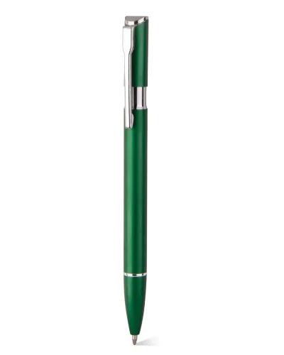 Penna a sfera metallo 13,8 cm chiusura a scatto Argento Luxor