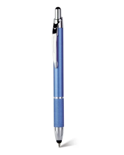 Penna a Sfera Metallo Touch Screen Elegante Blu