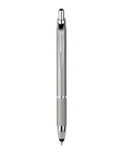 Penna a Sfera Metallo Touch Screen Elegante Grigio